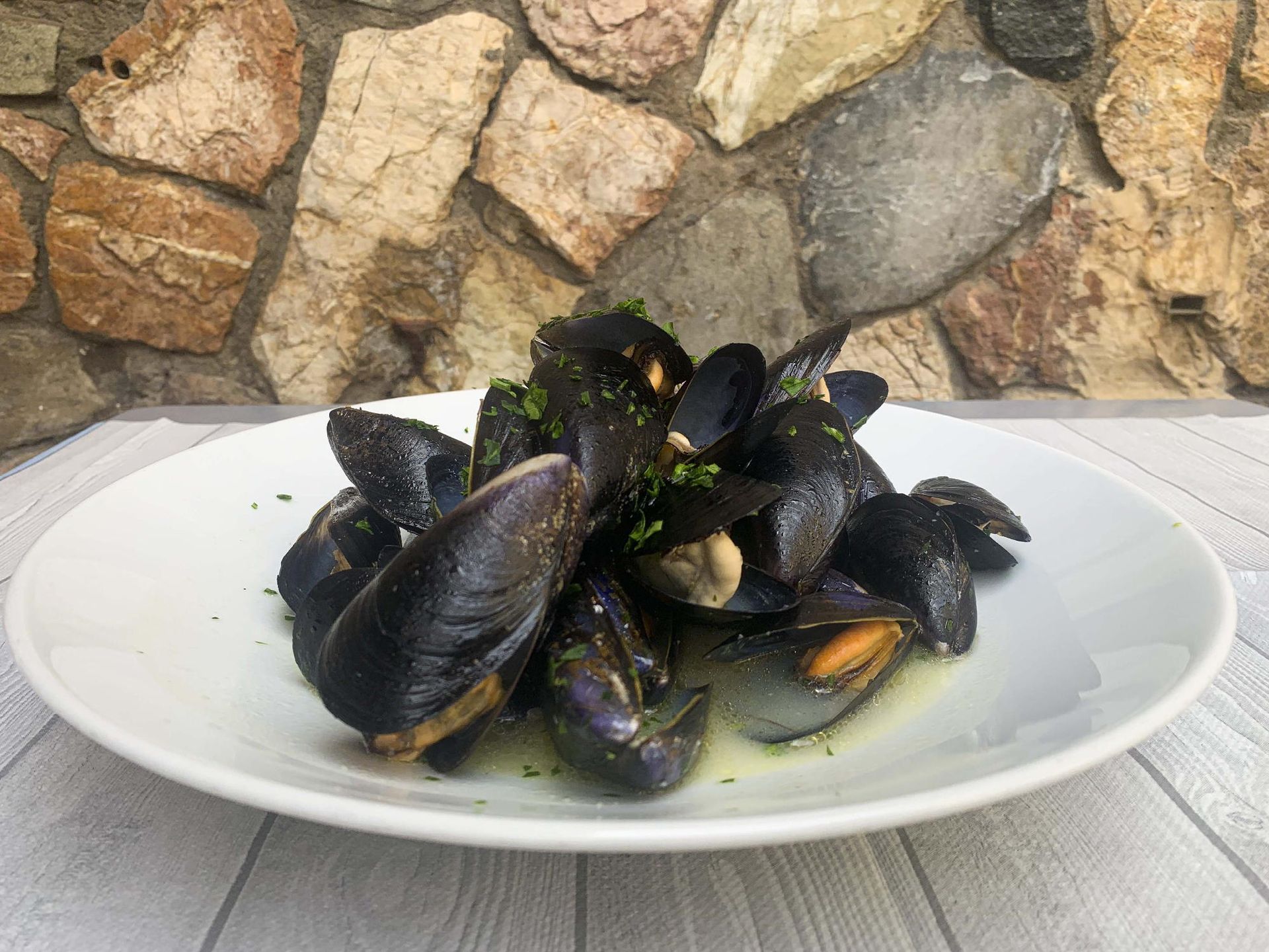 cozze alla marinara