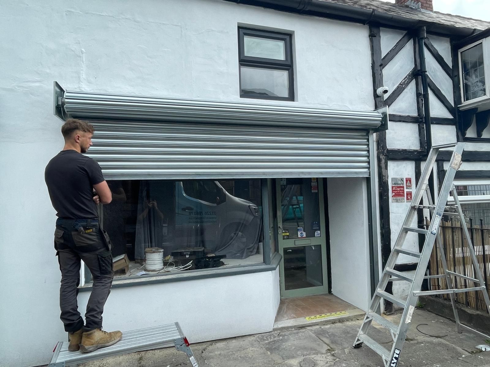 External Shutters Near Clayton West
