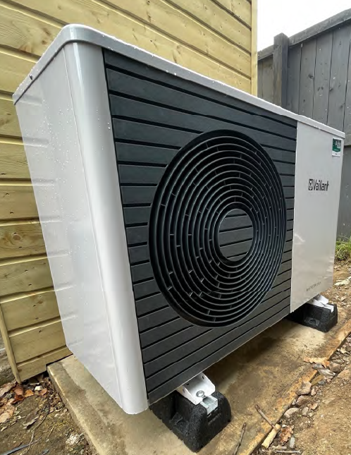 heat pump installation cost on new air source heat pump