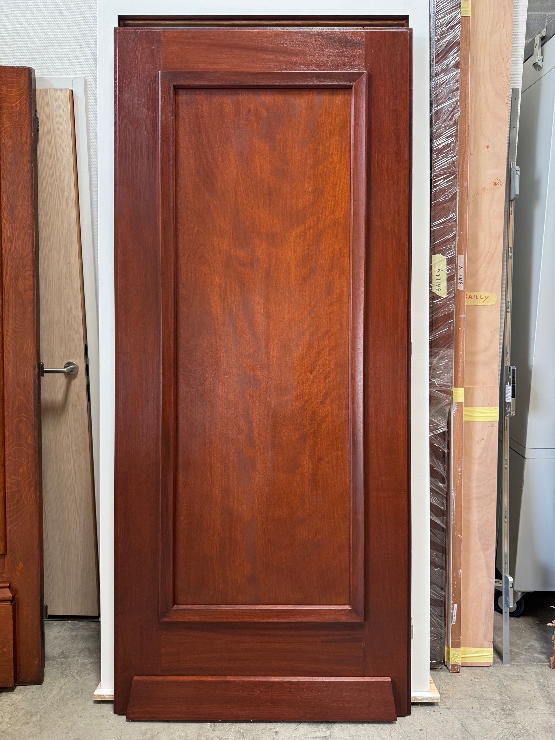 Réparation porte bois Rhône