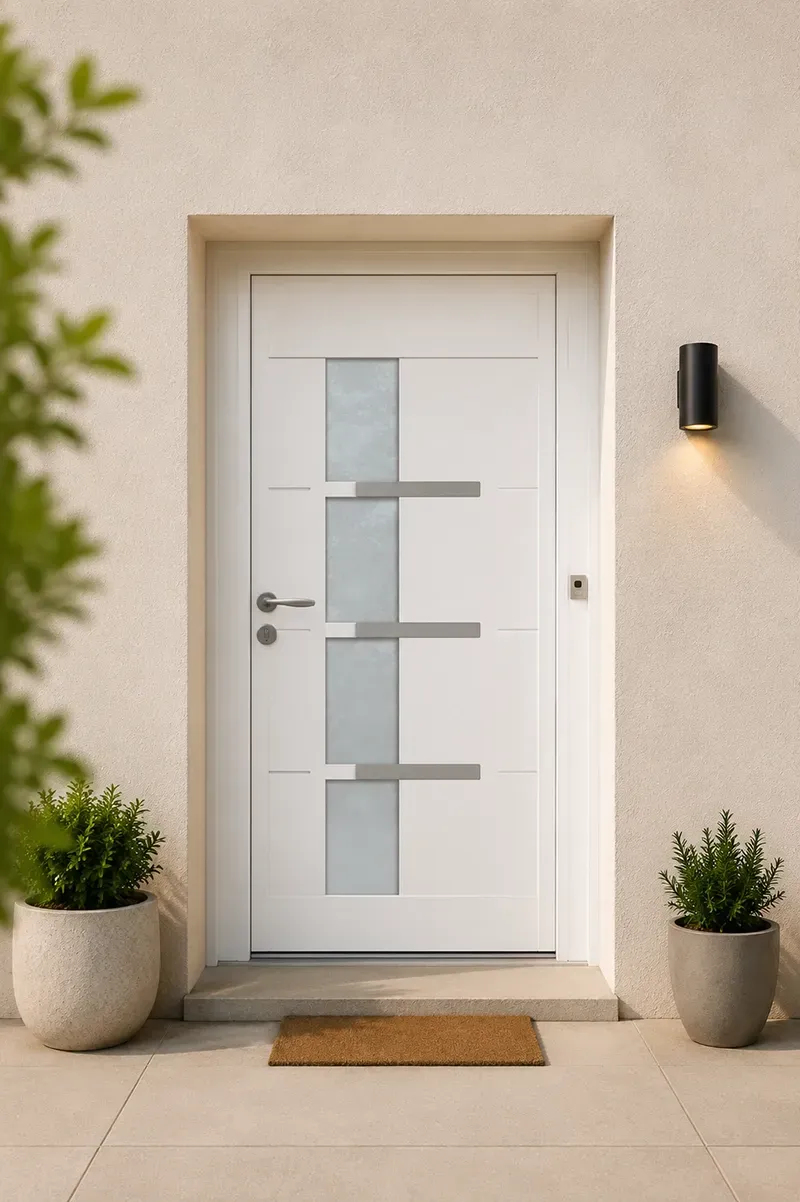 Porte d'entrée PVC Art et tradition