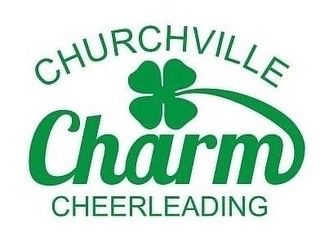 churchville charm cheerleading logo