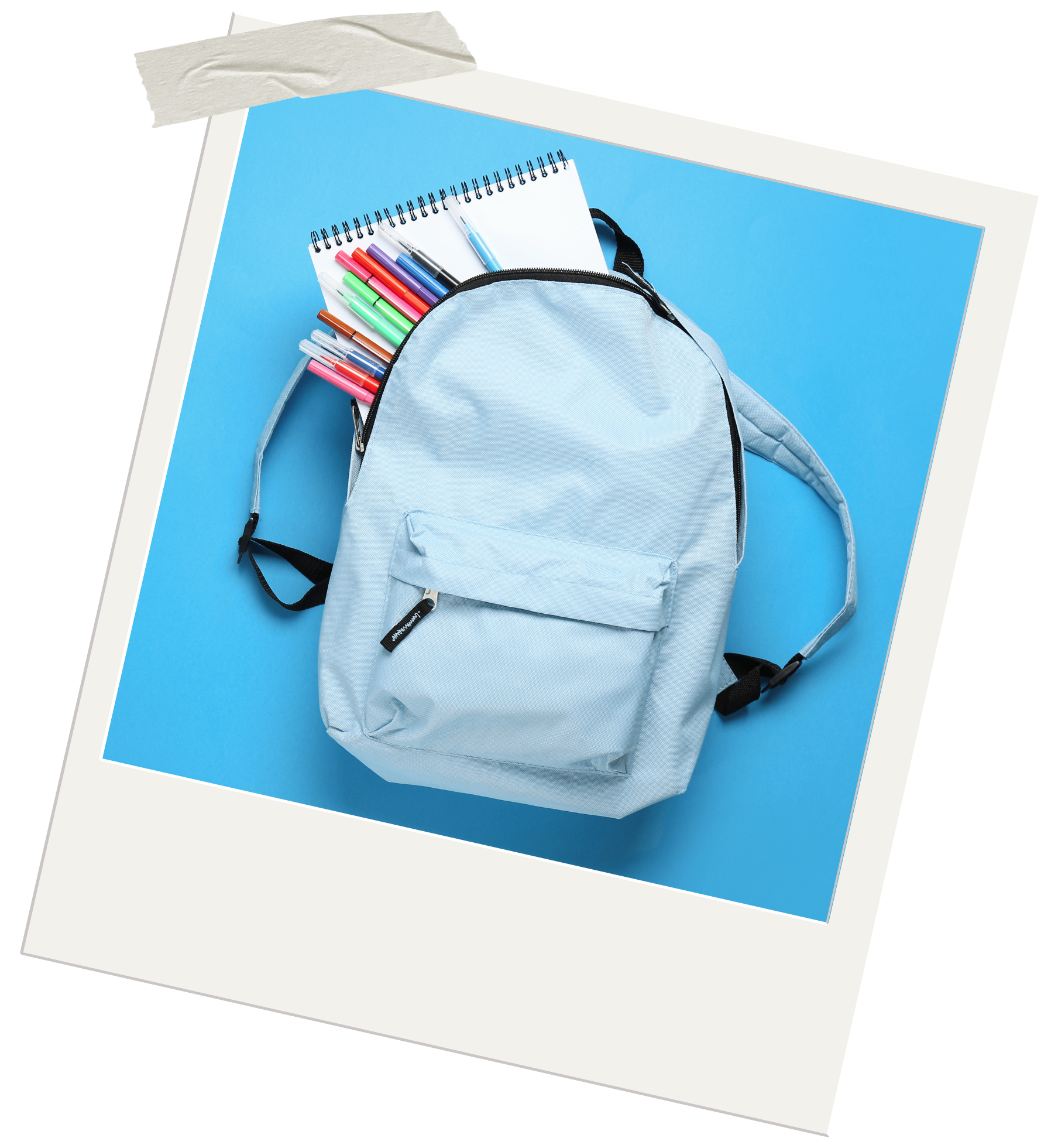 Image of a school backpack