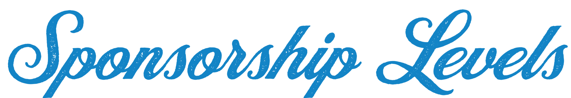 Sponsorship Levels