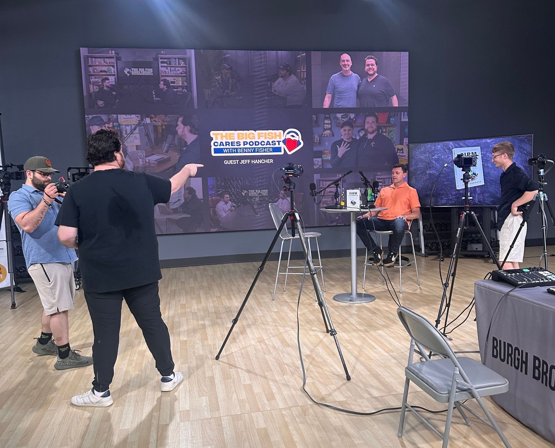From Behind the Scenes to In the Room: My First Time on Set with Jeff Hancher & Benny Fisher