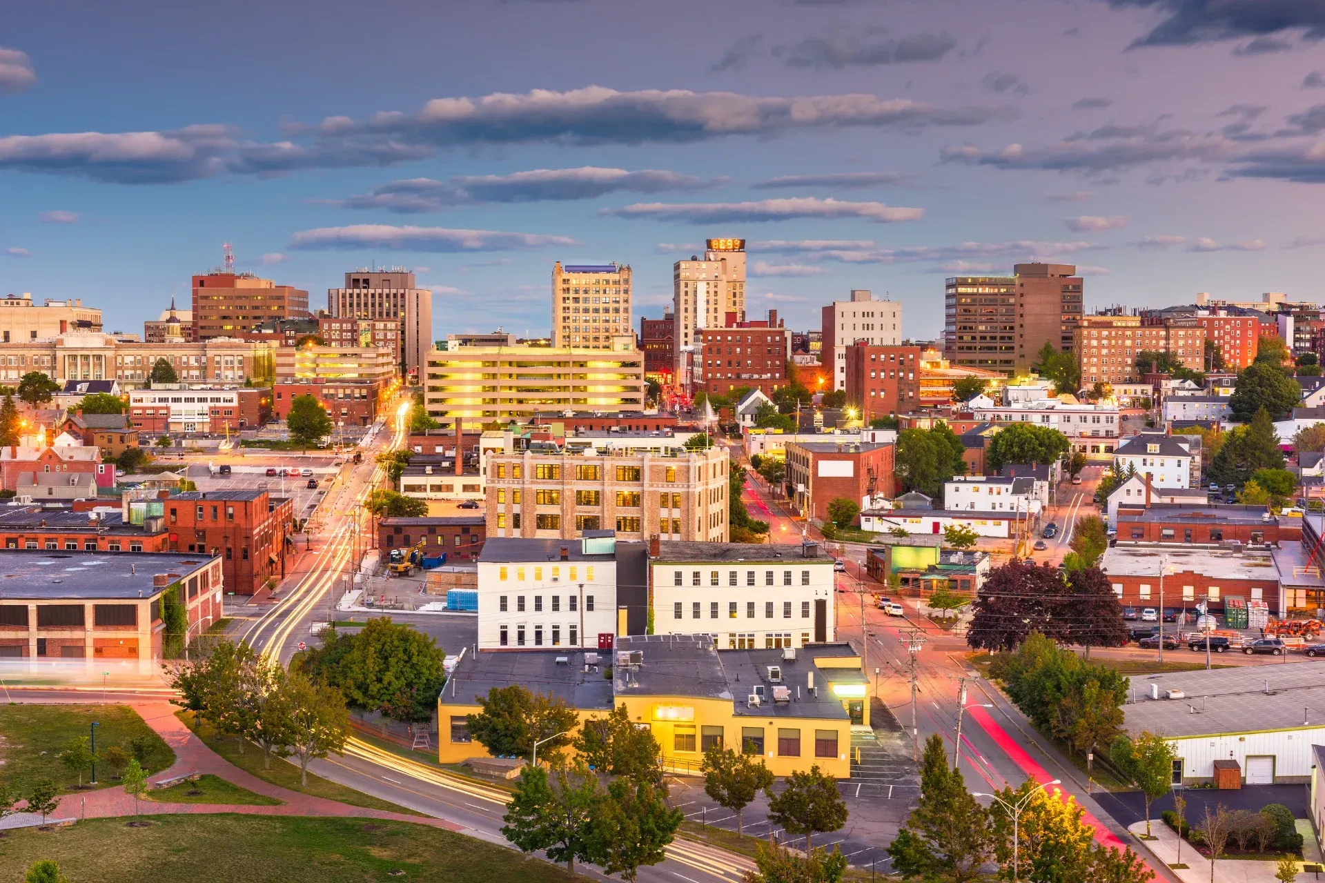 Portland, ME skyline