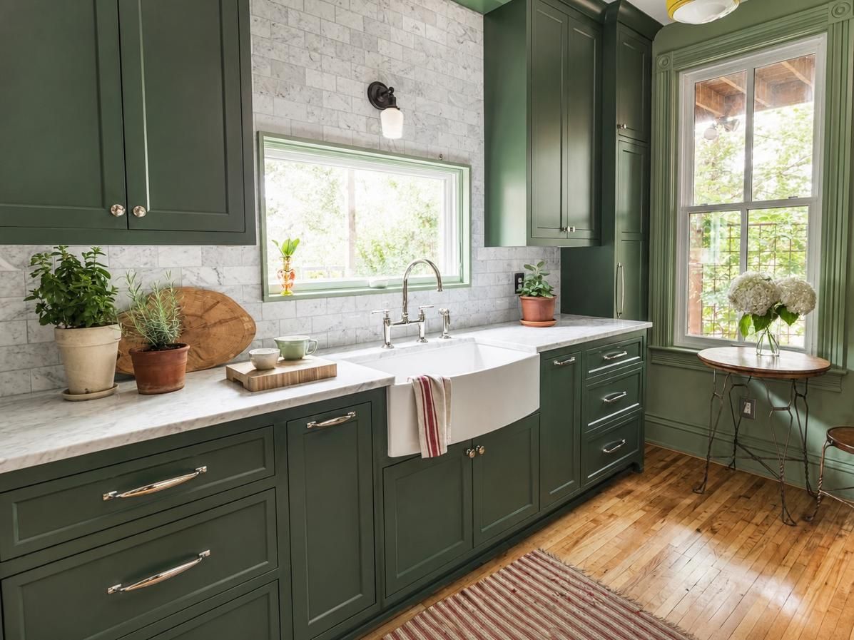 Open wall cabinet with shelves beside a window, in a light wood kitchen or hallway.