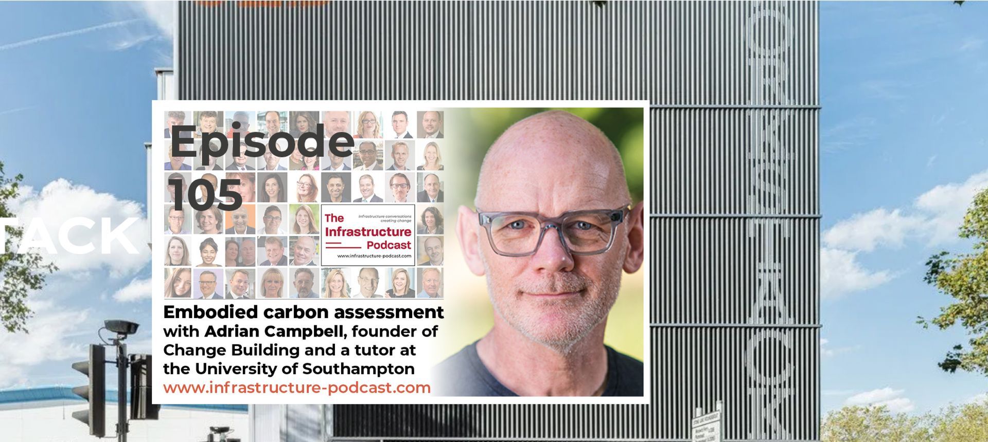 Embodied carbon assessment with Adrian Campbell