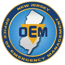 the logo for the new jersey office of emergency management .