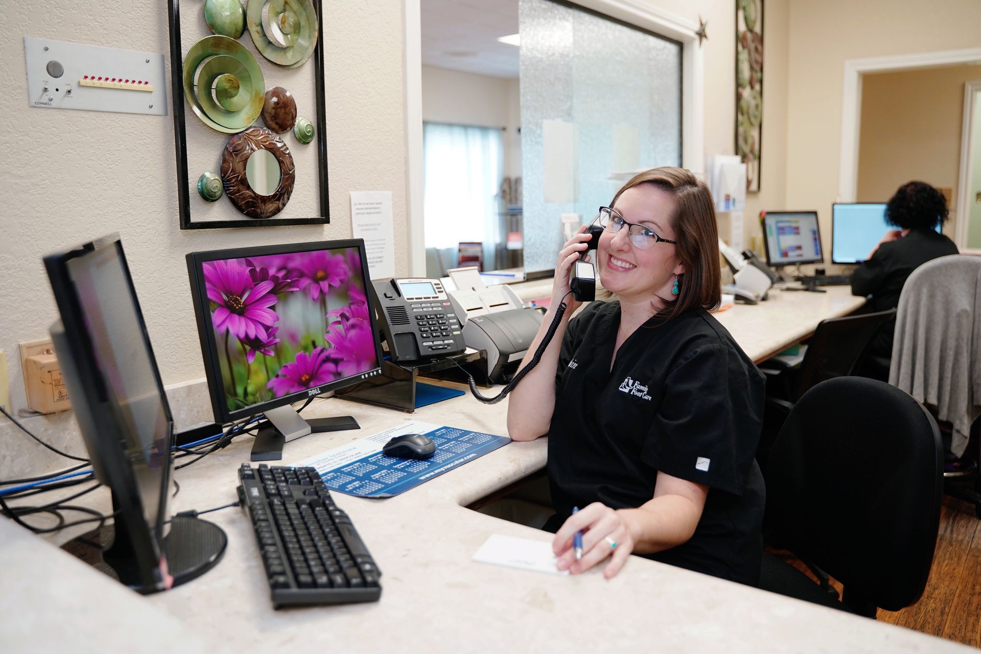 Family Foot Care Receptionist