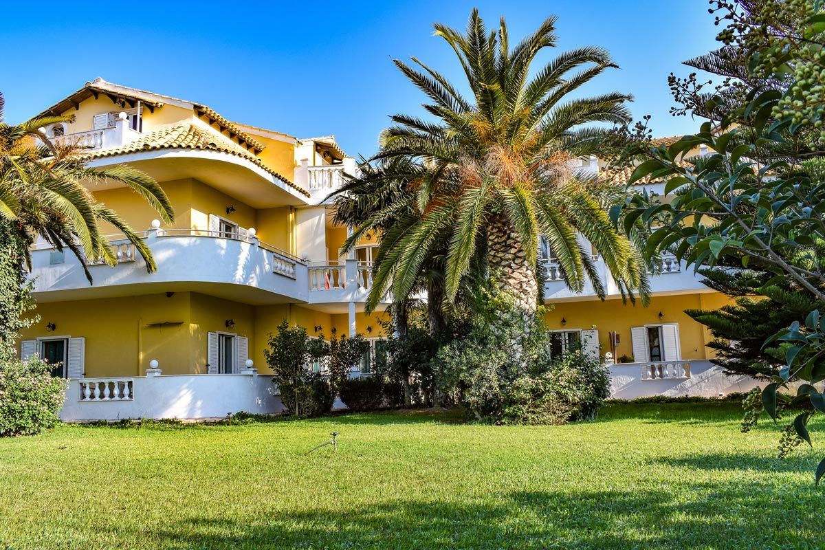Our accommodation in Corfu