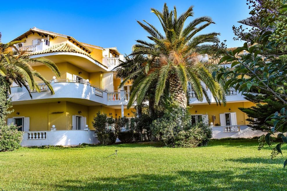 Our accommodation in Corfu