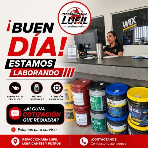 Filtros y refacciones para servicio pesado en Mazatlán