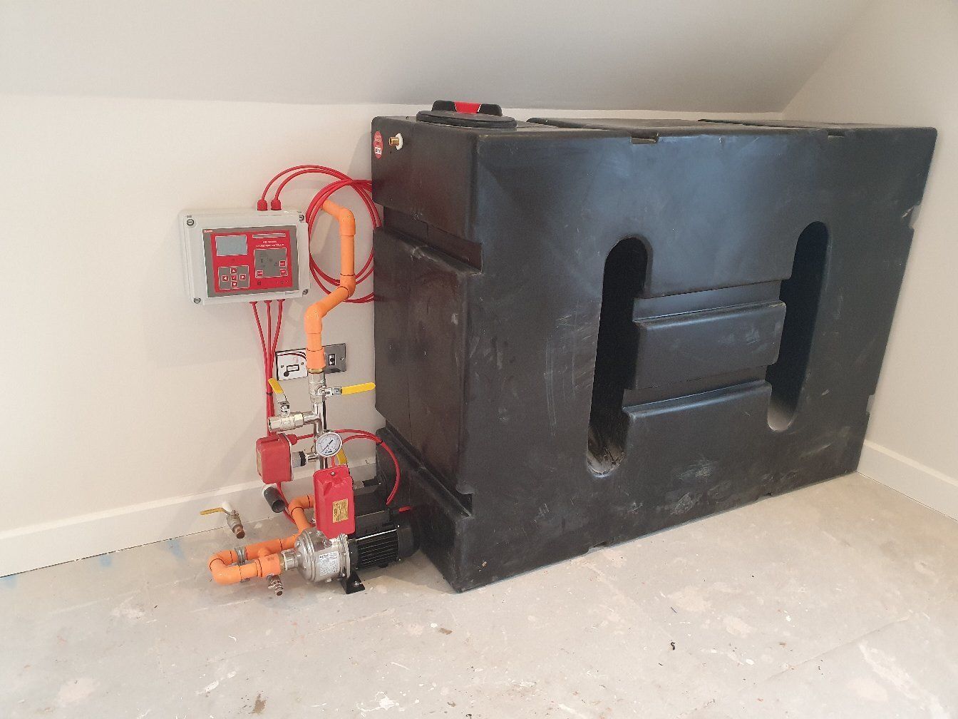 CPVC pipework