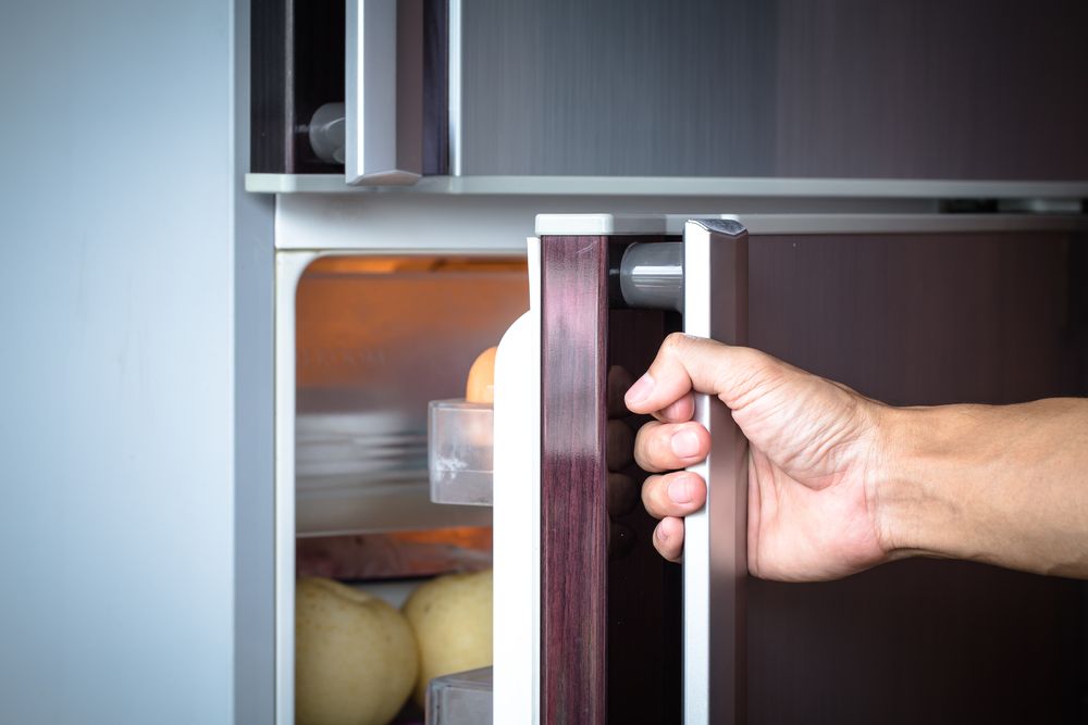Hand Opening a Refrigerator Door — SealTite in Ballina, NSW