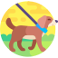 Cartoon kangaroo with a joey in its pouch in a sunny field, under a blue sky with flowers and hills.
