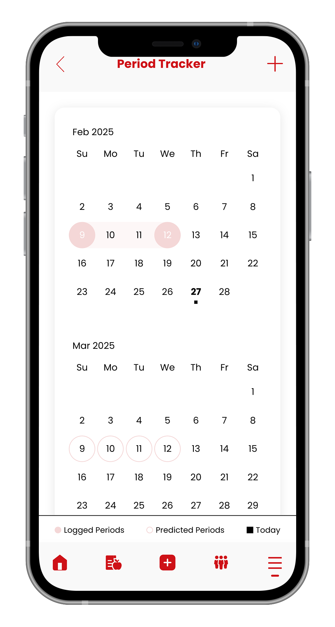 BFIT period tracker