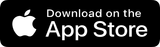 The Apple logo is on a black background and says