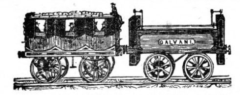 In 1837, Robert Davidson invented the electric locomotive