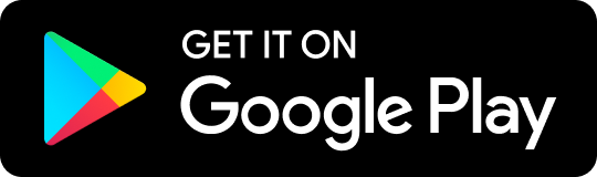 The Google logo is on a black background and says