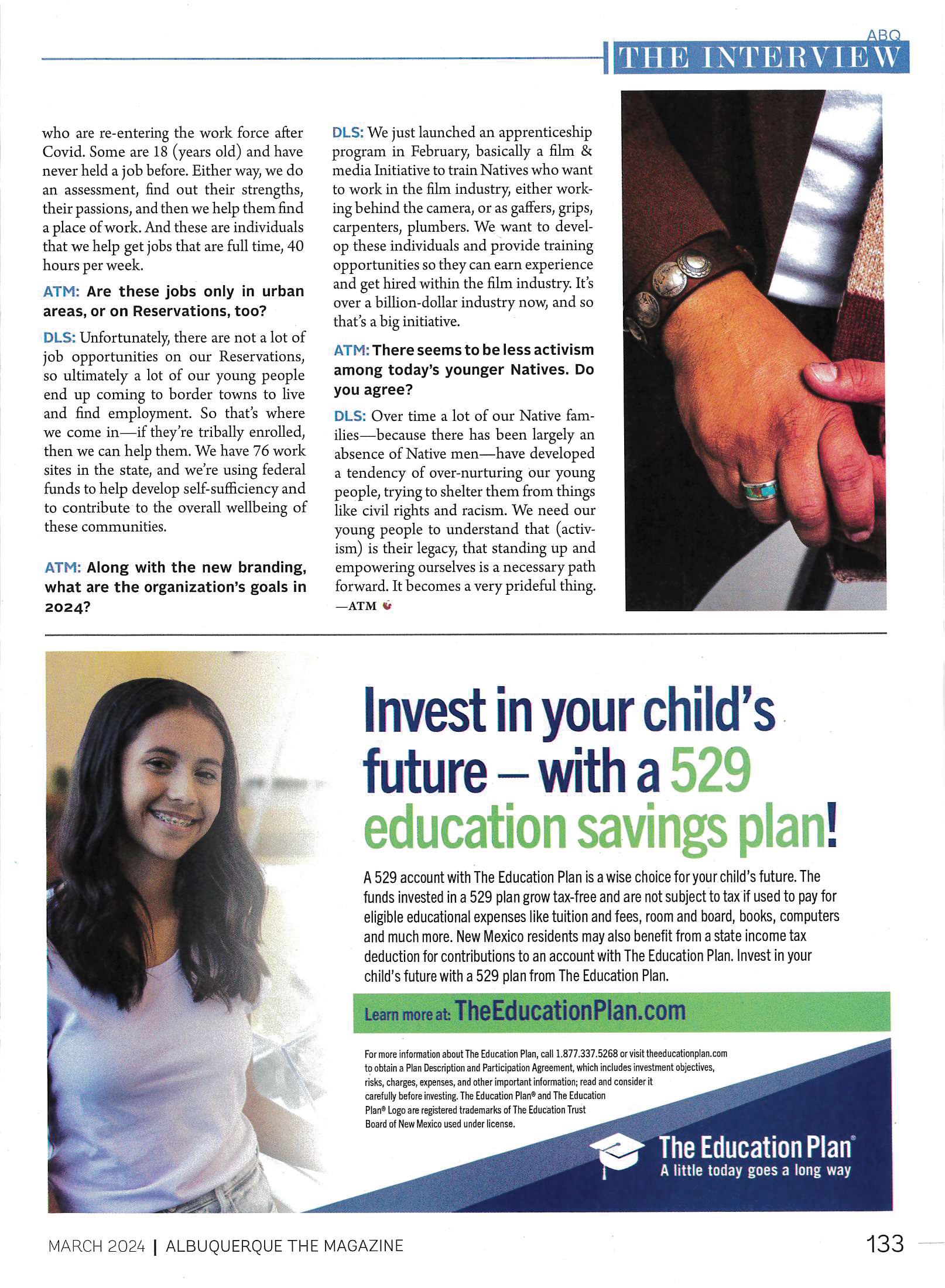 An article about investing in your child 's future with a 529 education savings plan