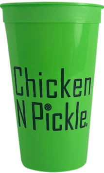 Green cup with