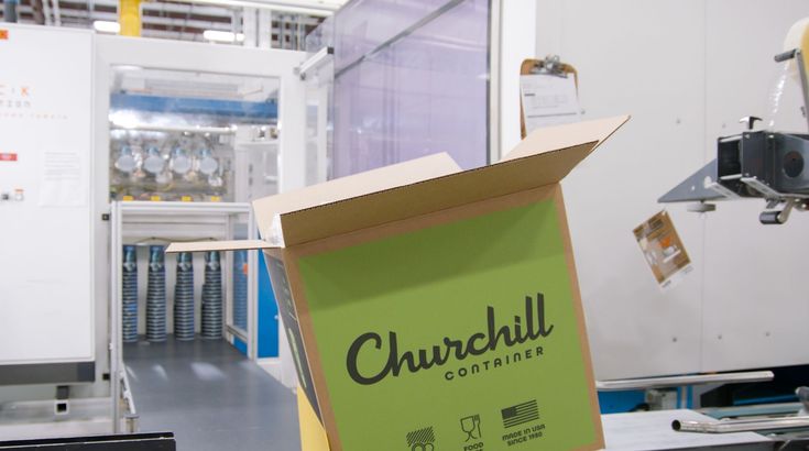 Cardboard box labeled 