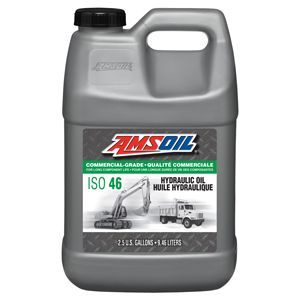 Anti-wear synthetic hydraulic oil formulated with rust inhibitors to protect high-pressure heavy equipment components under extreme loads