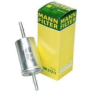 Mann OEM-quality fuel filter for European and import vehicles, providing proven wear protection