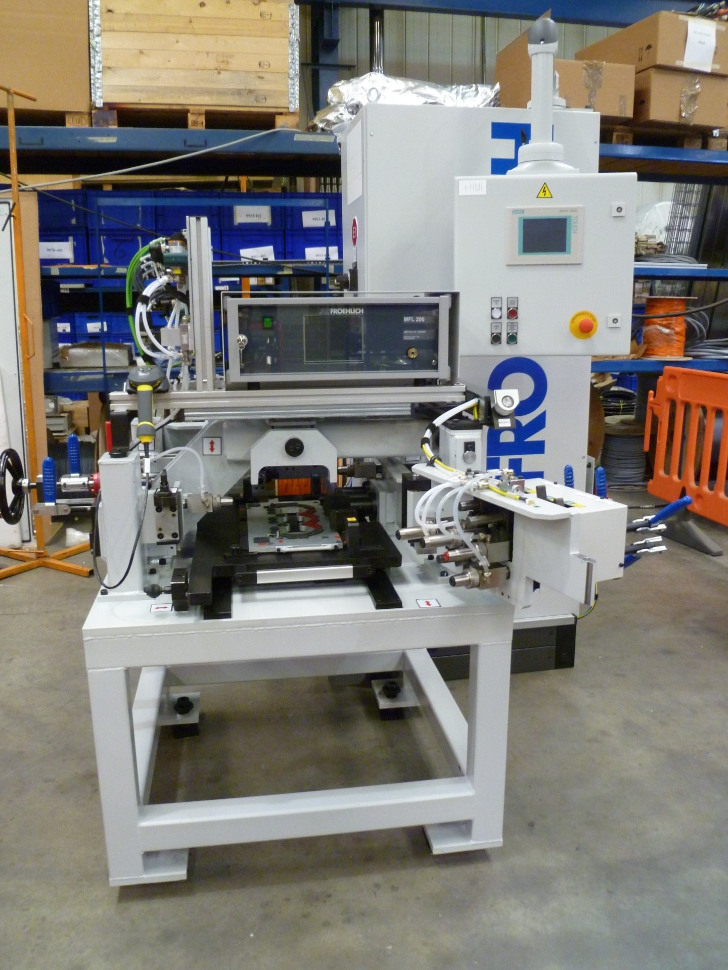 Cylinder head leak test machine installed image