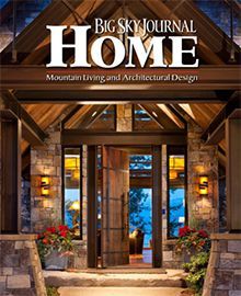 The cover of the big sky journal home magazine