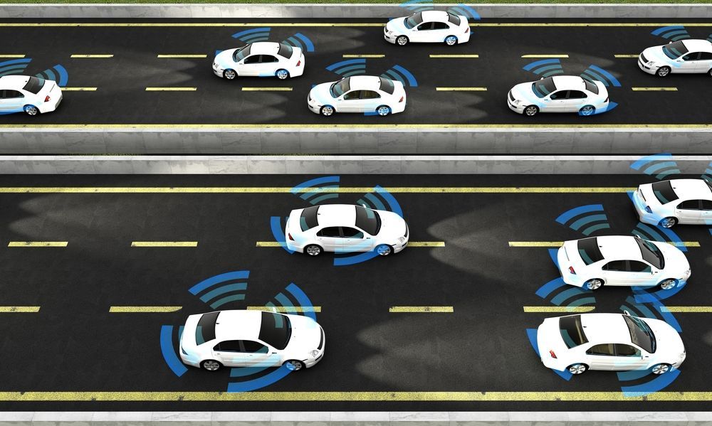 A Bunch Of Cars Are Driving Down A Highway — Eurobodalla Windscreens in Moruya, NSW