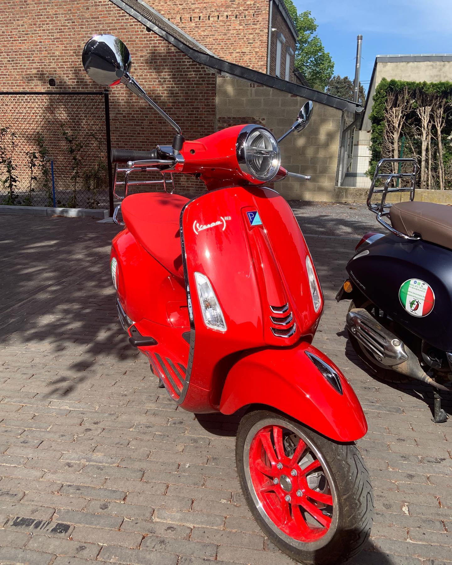 vespa rijden in de belgische ardennen spa