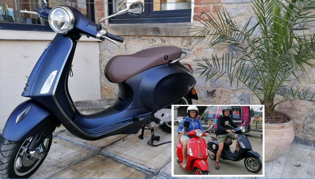 verhuur vespa scooters ardennen