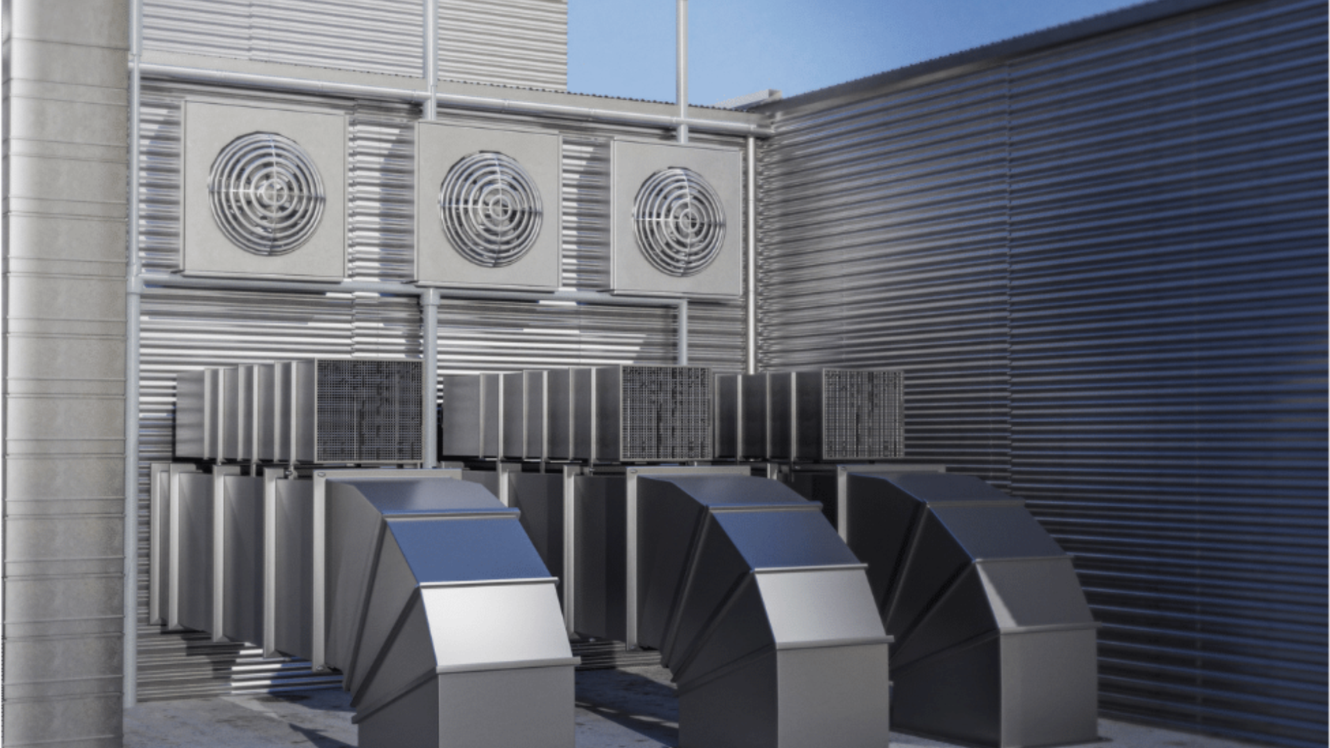 a building with an hvac system