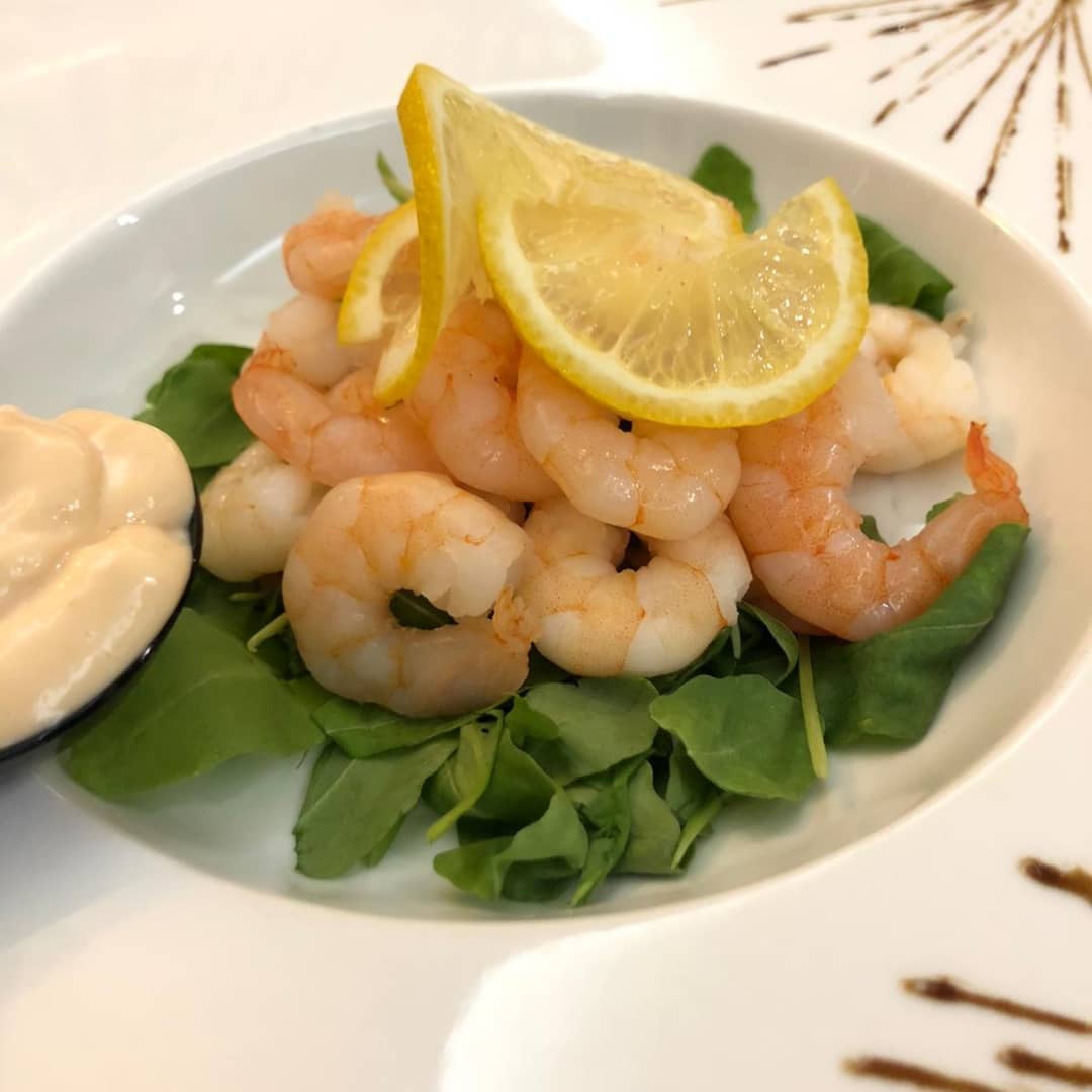 Gamberetti in salsa rosa