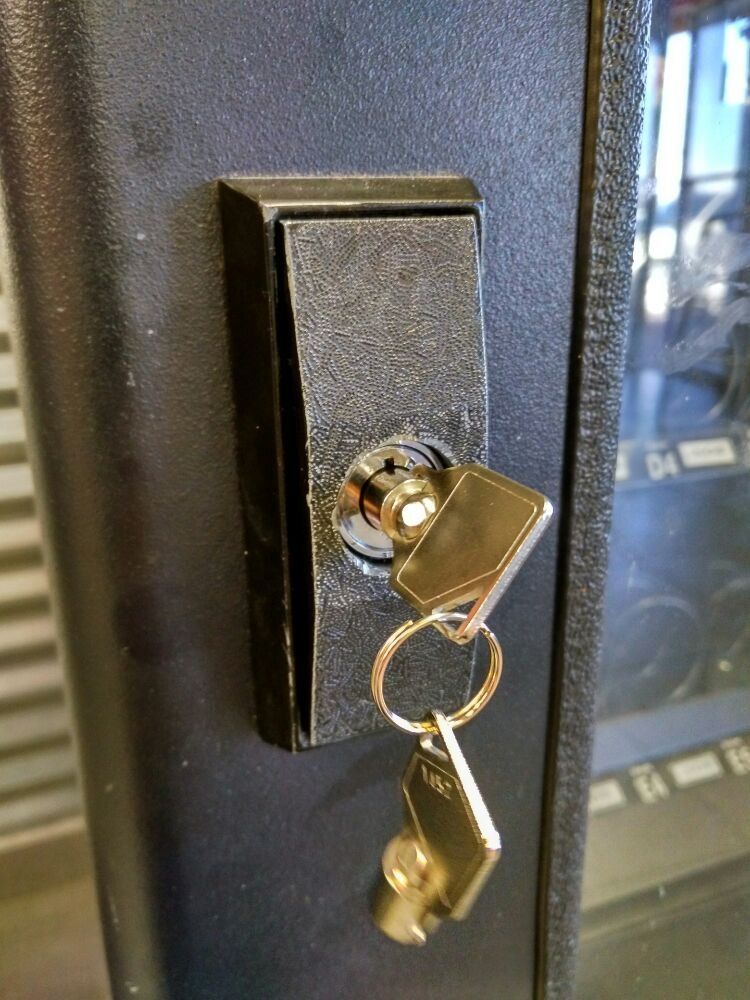 Locks Keys and More | A close up of a key in a lock on a door.