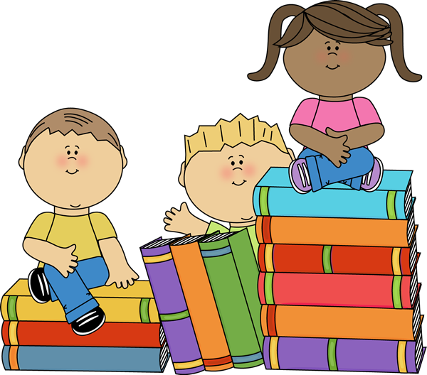a group of children are sitting in front of the word ela .