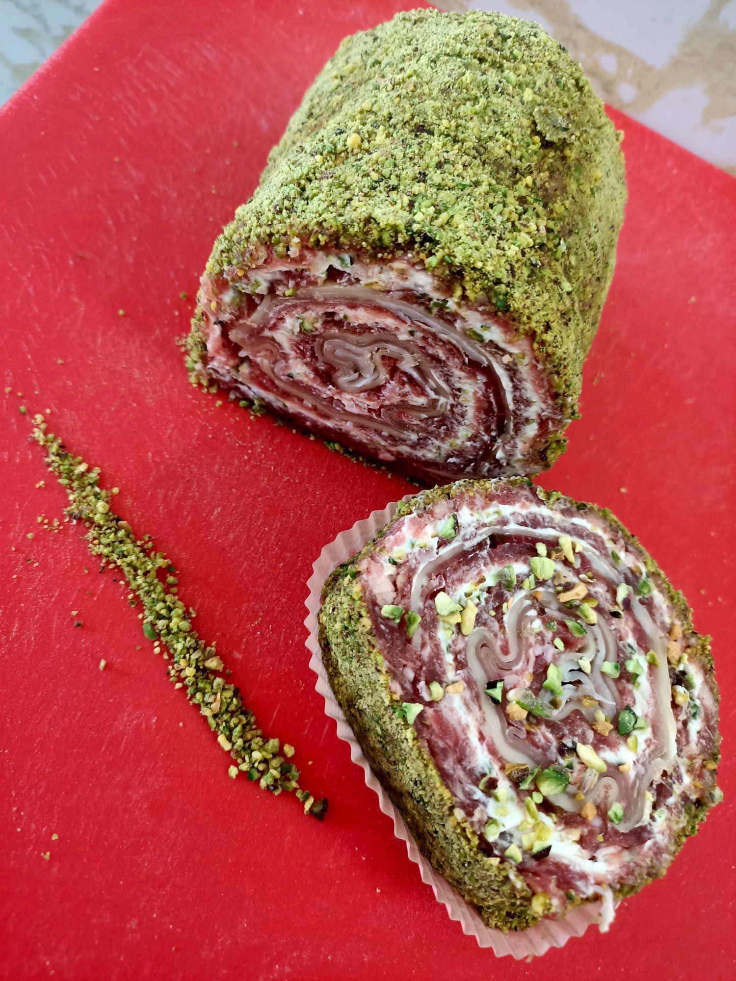 Girella al pistacchio