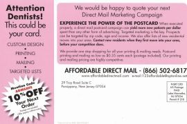 Affordable Direct Mail