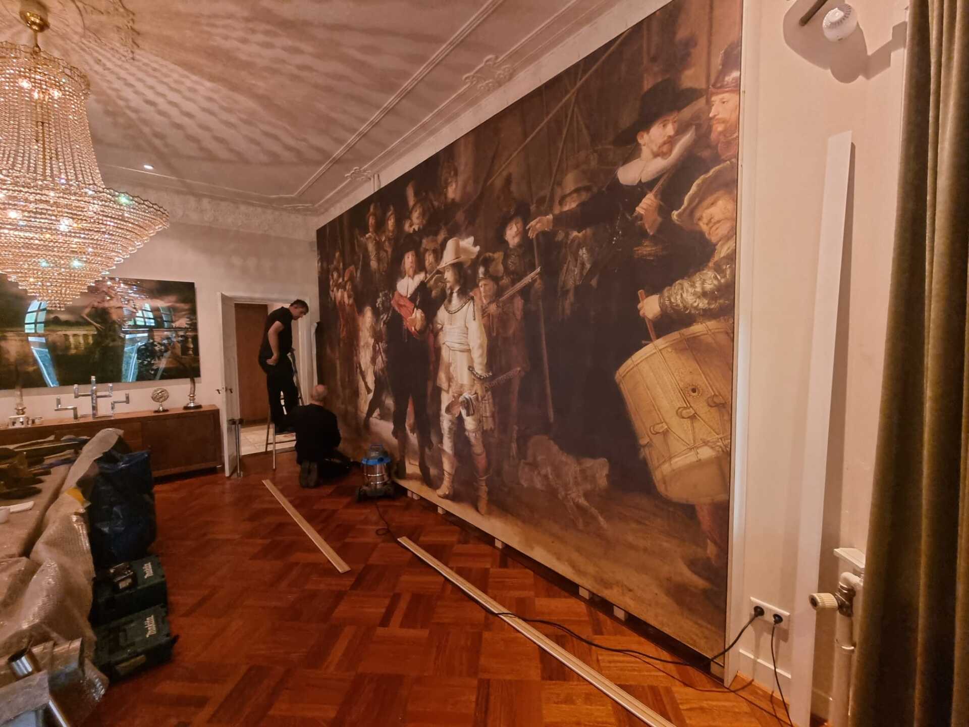 akoestische wand