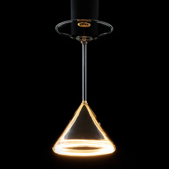 ledlamp als cocktailglas