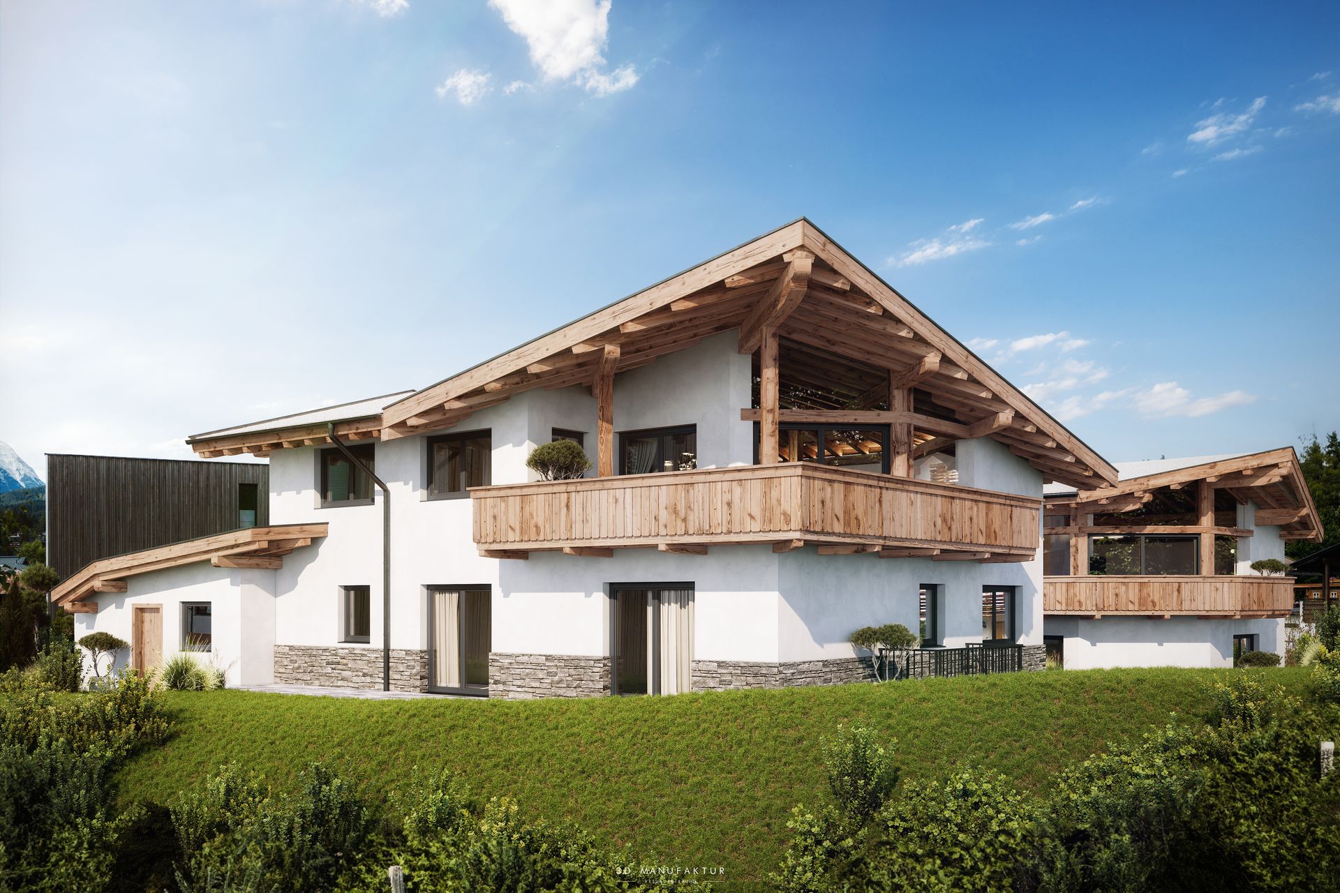 Architekturvisualisierung Chalet