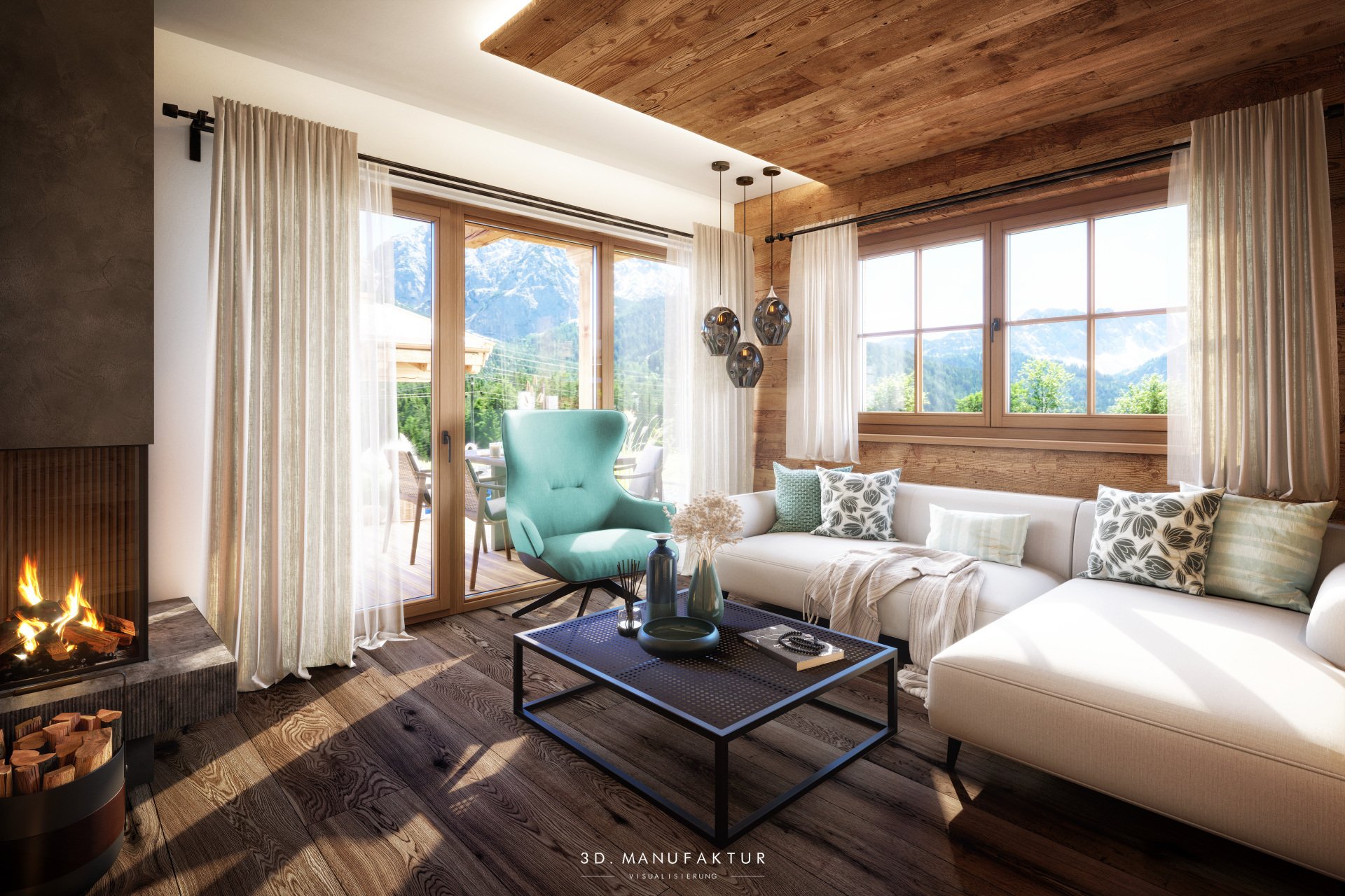Visualisierung Chalet