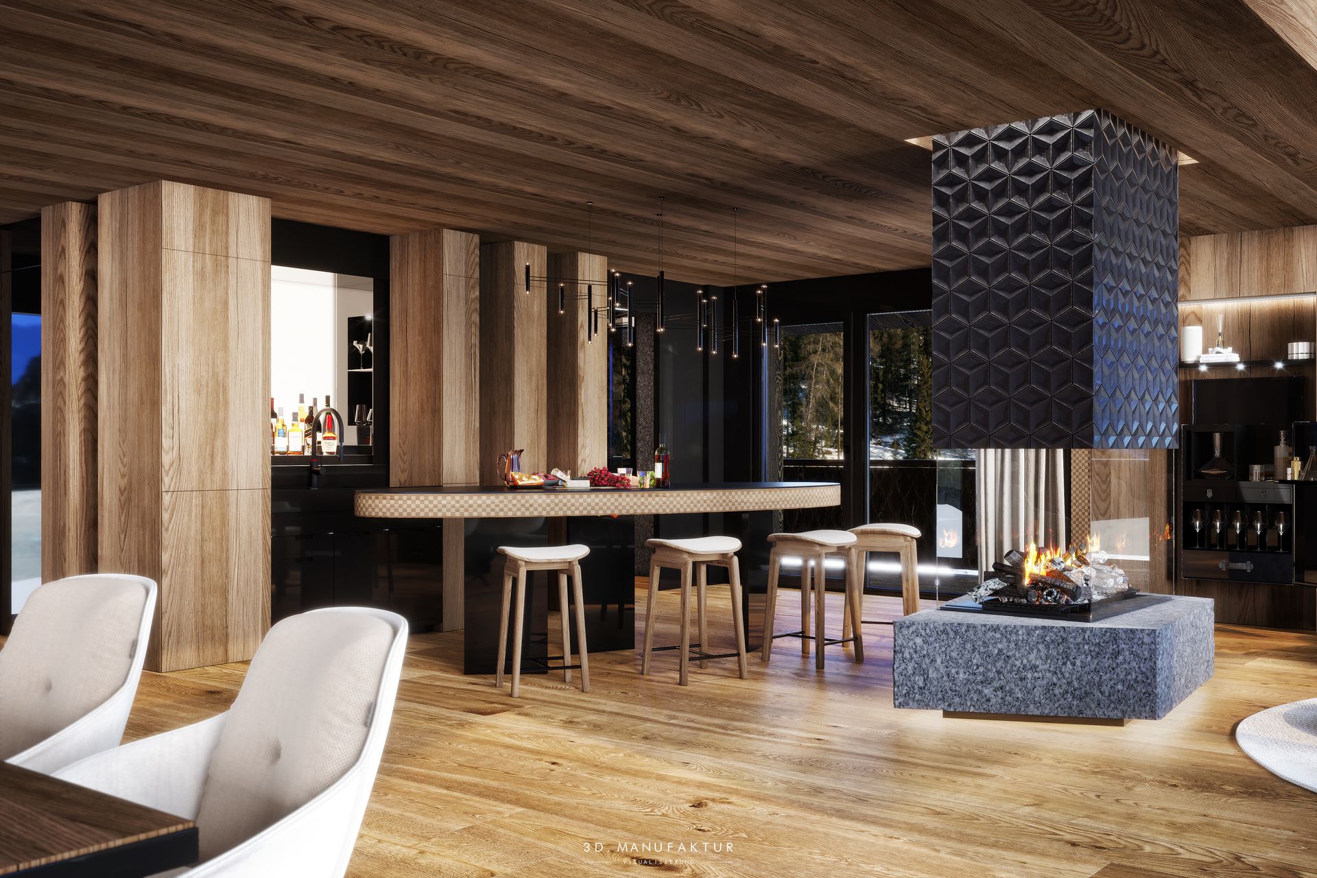 Visualisierung Chalet