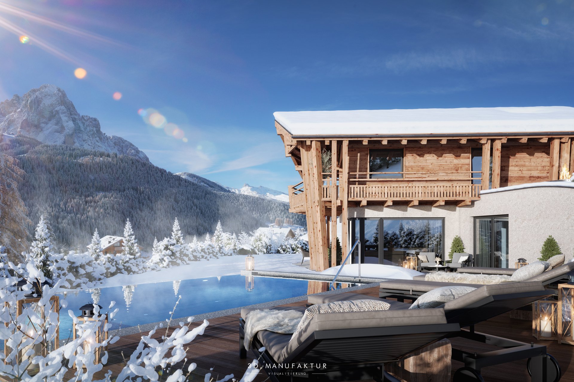 Visualisierung Chalet
