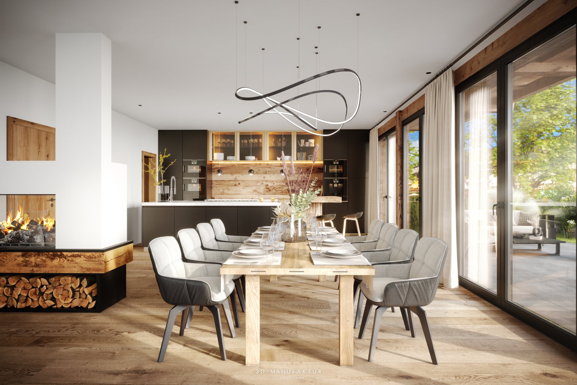 Visualisierung Chalet