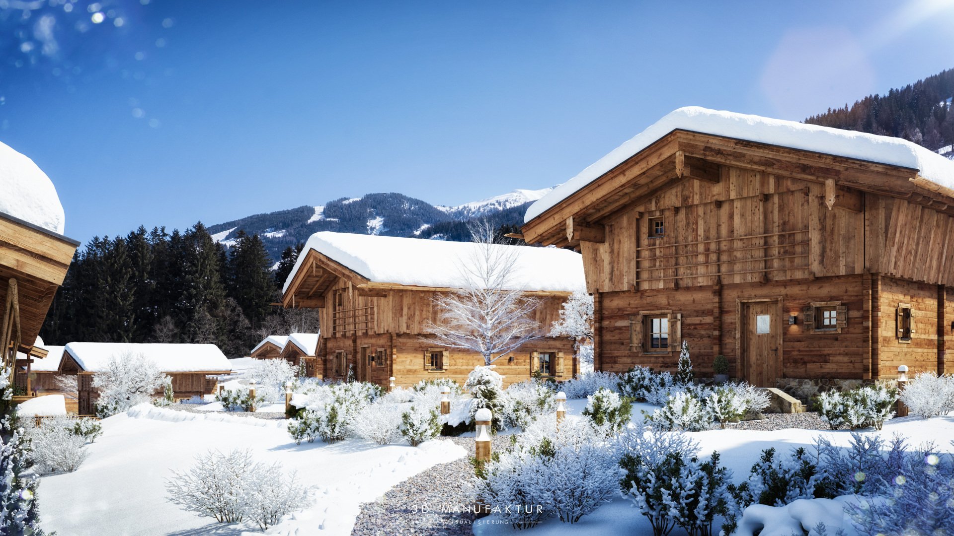 Visualisierung Chalet