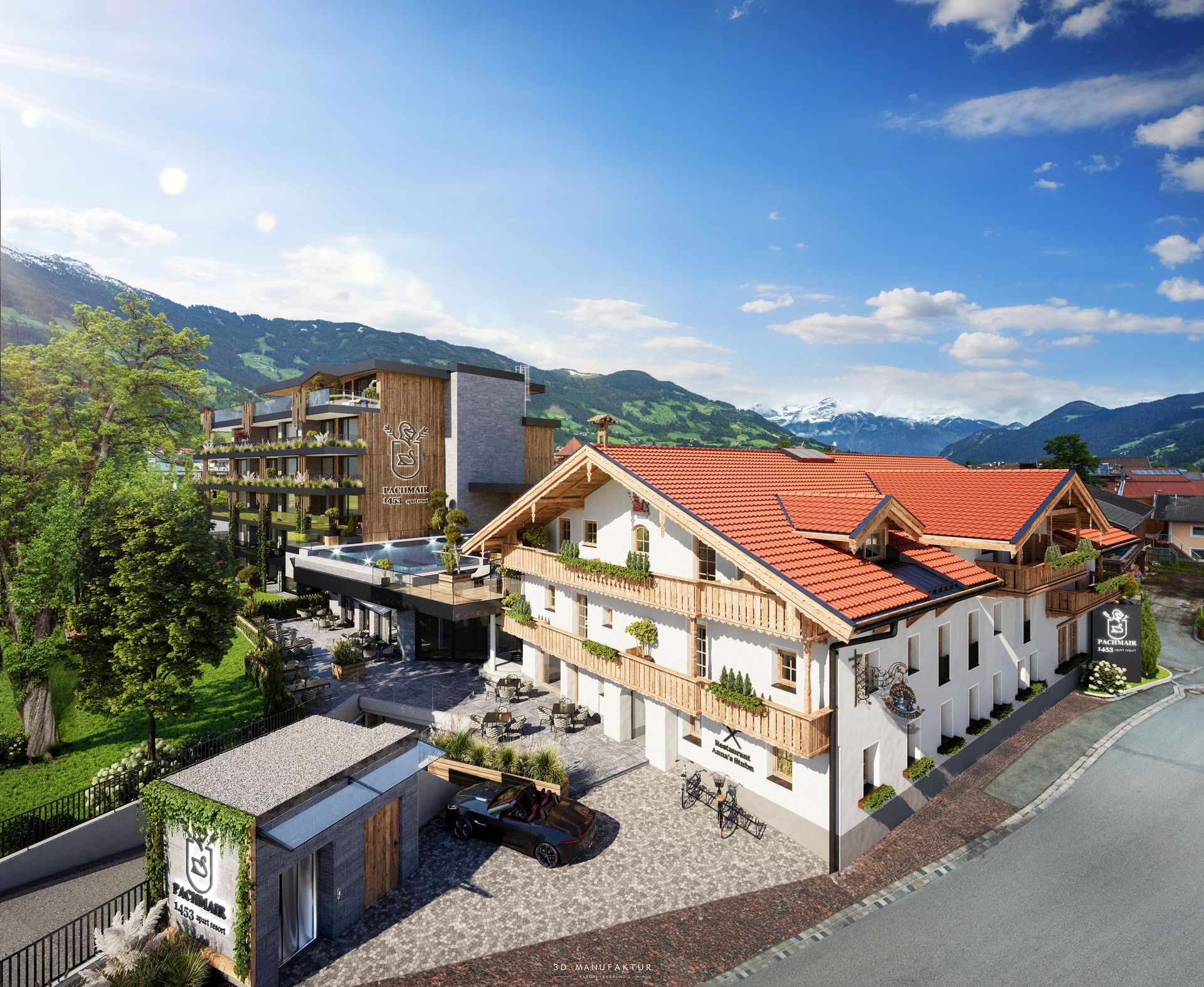 Visualisierung Hotel