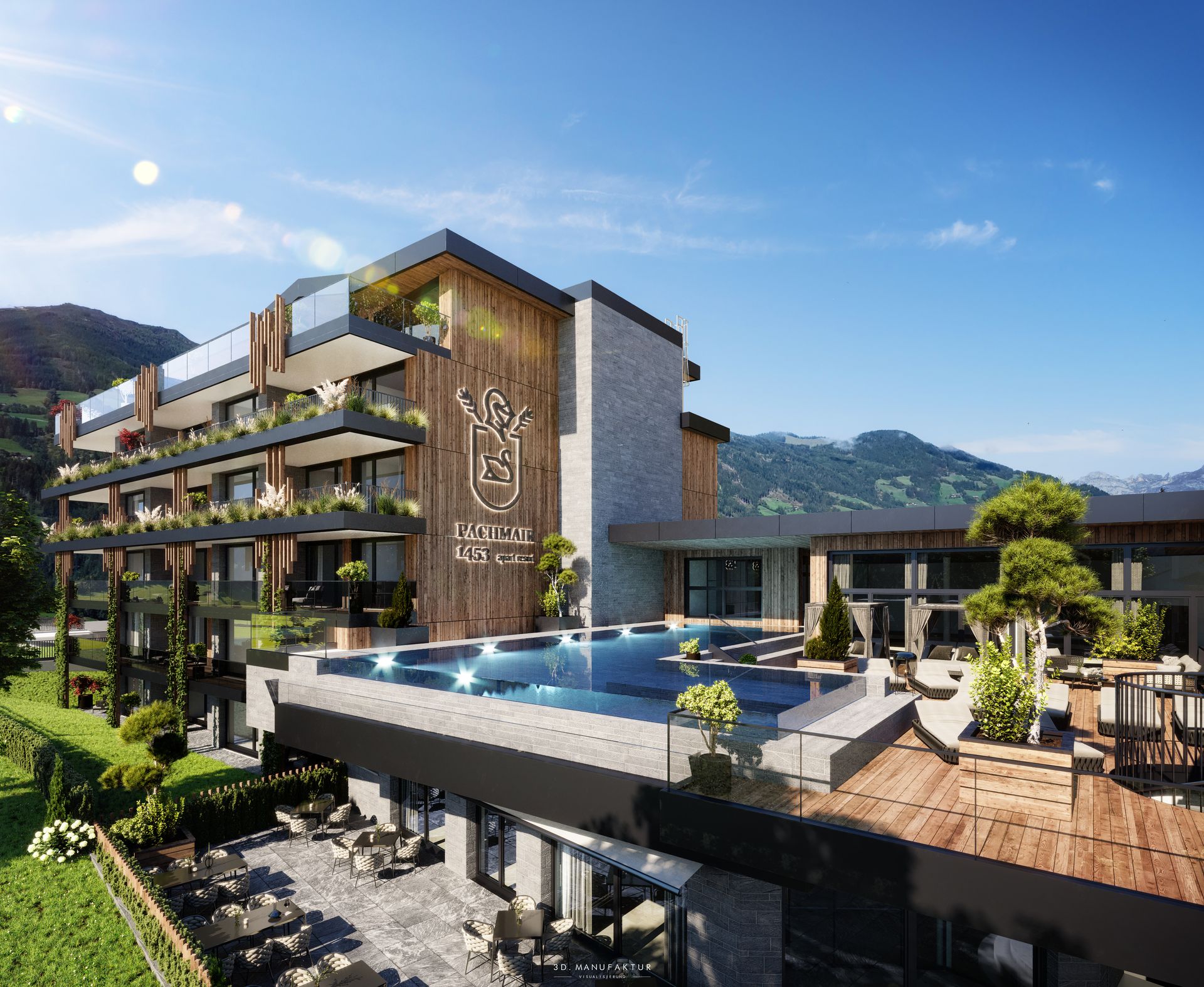 Visualisierung Hotel